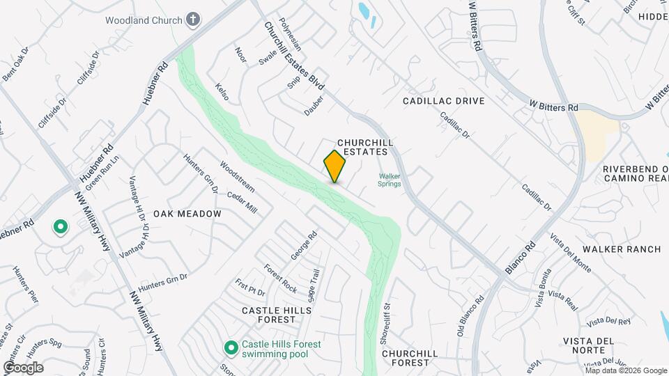 2103 Preakness Ln Map and Location Details