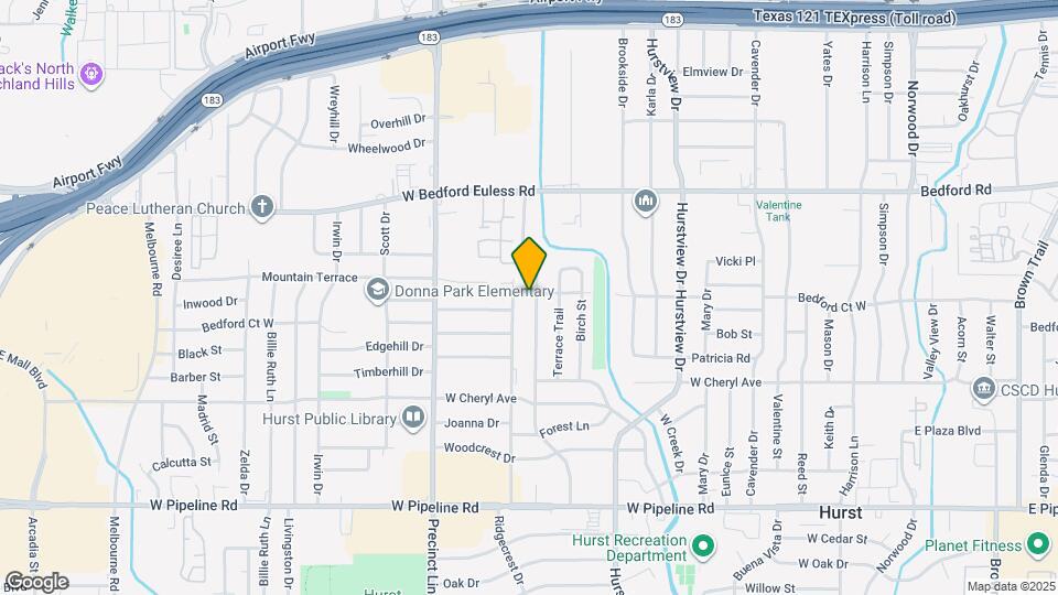 1145 Trailwood Dr Map and Location Details