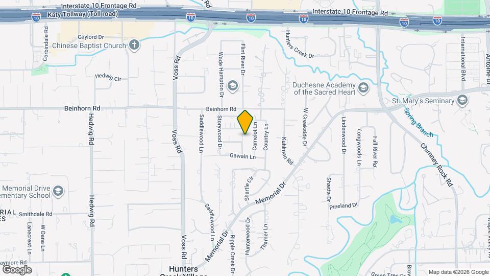 10614 Fairlane Dr Map and Location Details