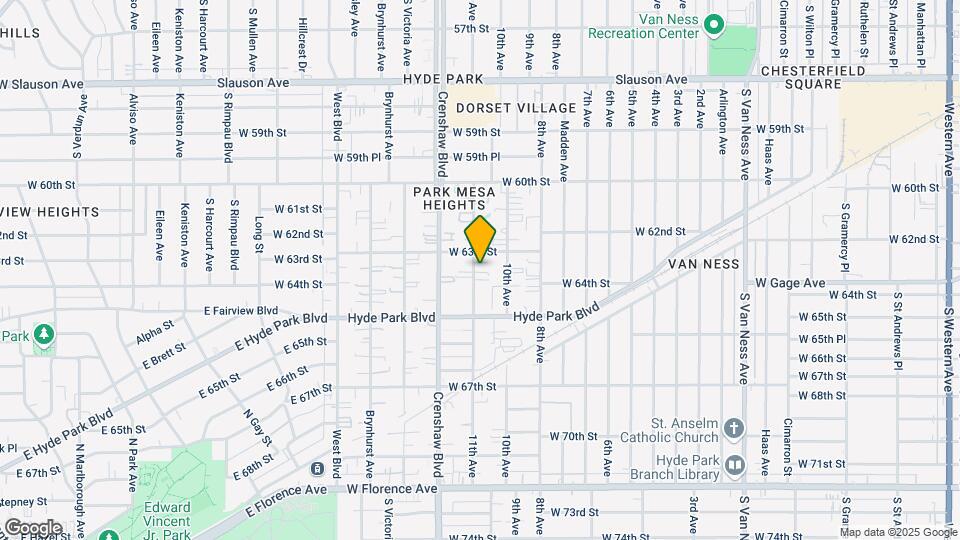 6320 11th Ave. Map and Location Details