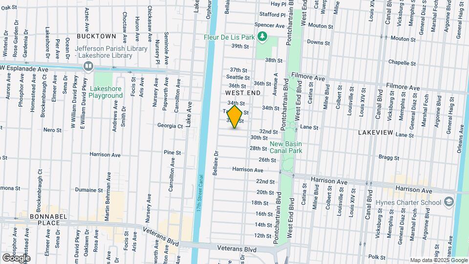 351 30th St Map and Location Details