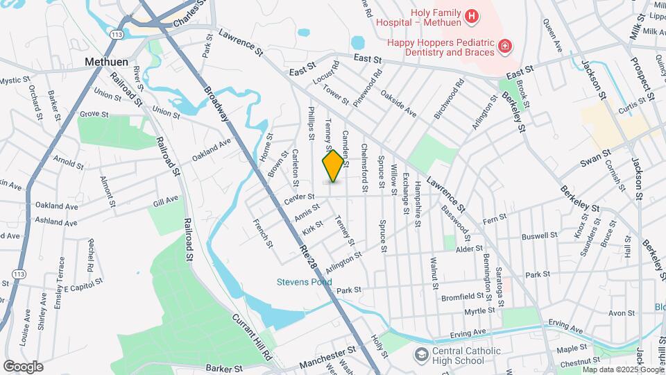 37 Tenney St Map and Location Details