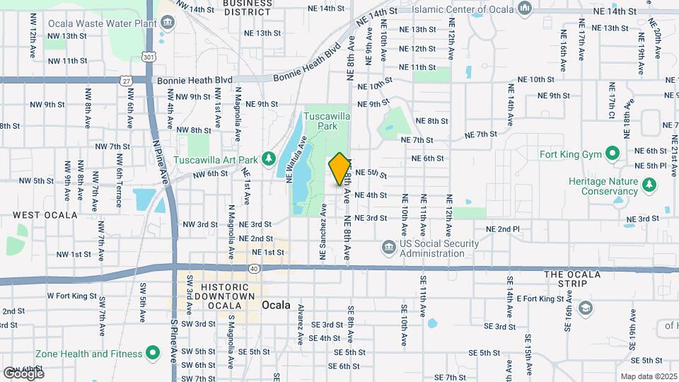 727 NE 4th St Map and Location Details