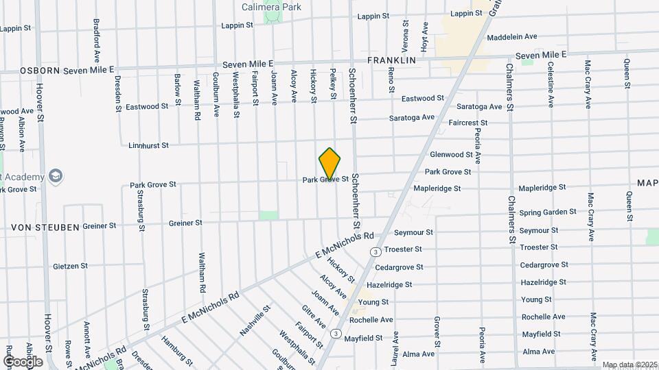 18111 Pelkey St Mapa y Detalles de la Ubicación