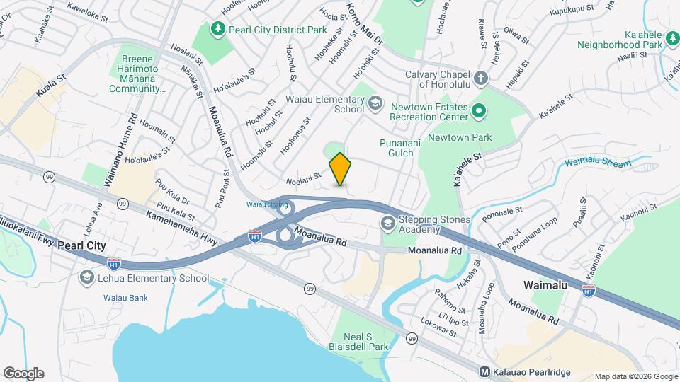 98-1366-1366 Koaheahe Pl Map and Location Details