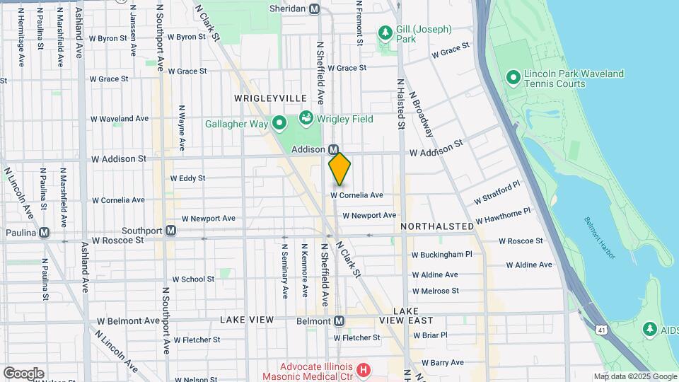 3500 N Wilton Ave Mapa y Detalles de la Ubicación