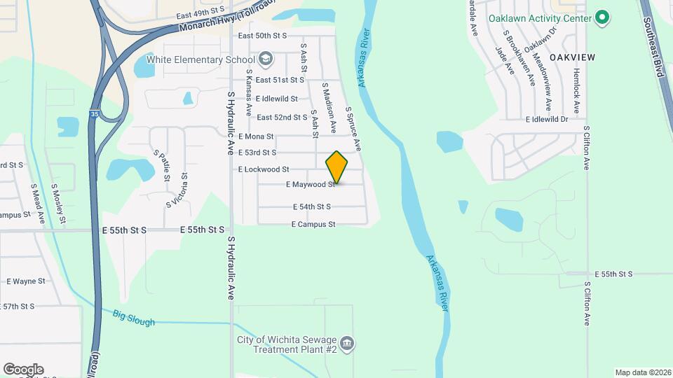 2233 E Maywood St Map and Location Details