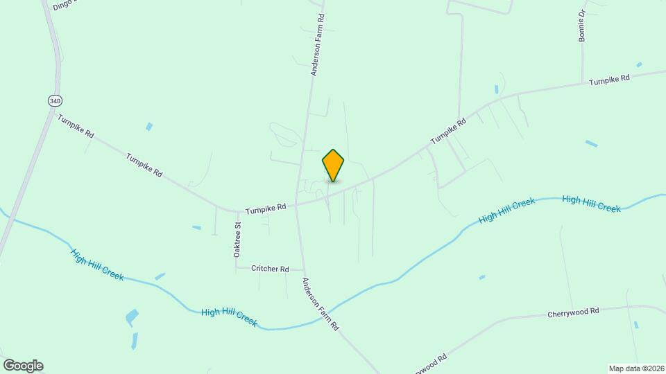 1340 Turnpike Rd Mapa y Detalles de la Ubicación