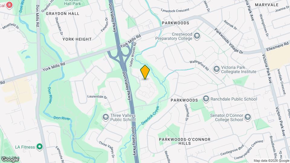 Towns on the Ravine Map and Location Details