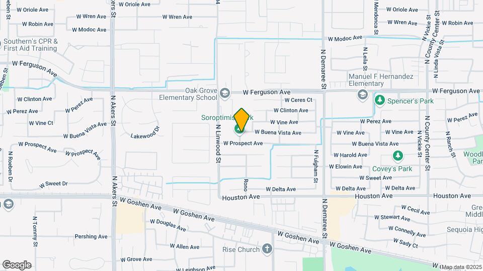 4311 W Buena Vista Ave Map and Location Details
