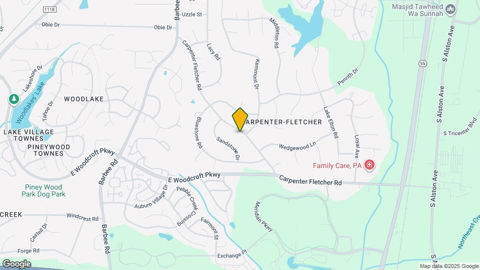 924 Carpenter Fletcher Rd Map and Location Details