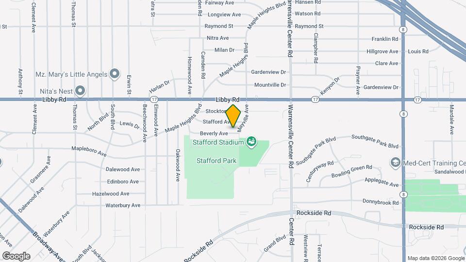 19609 Beverly Ave Map and Location Details