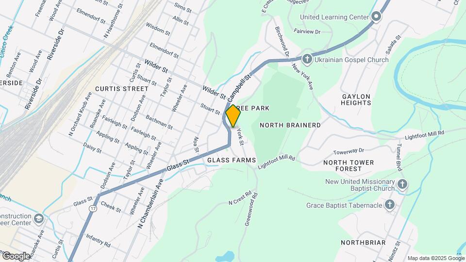 2512 Campbell St Map and Location Details