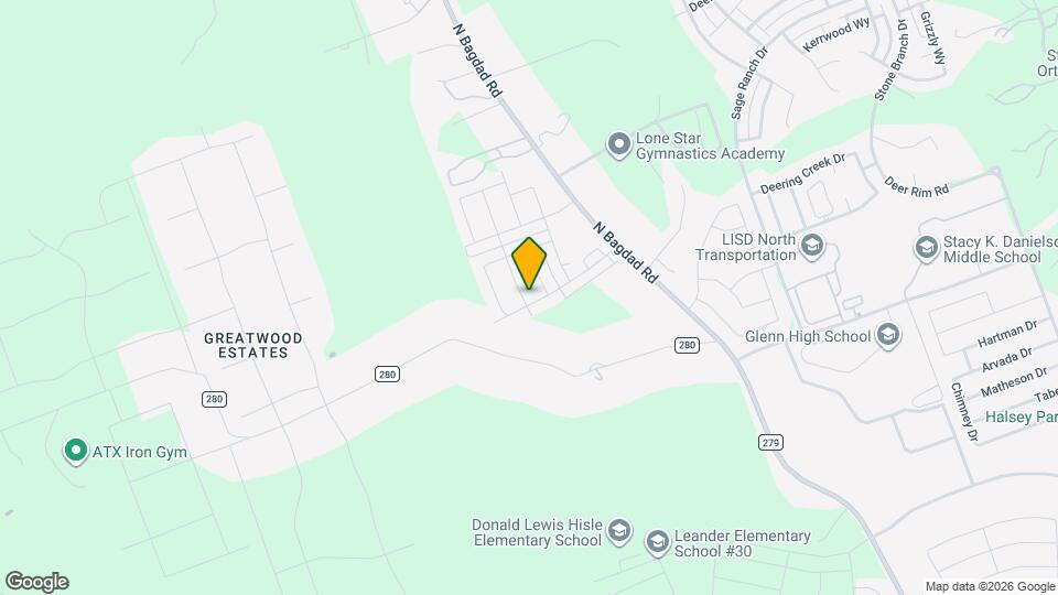 2420 Danbury Ln Map and Location Details