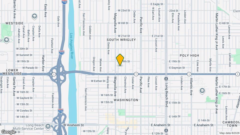 1850 Henderson Ave, Unit 1850B Mapa y Detalles de la Ubicación