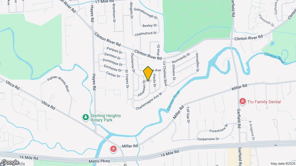 38039 Leverette Ave Map and Location Details