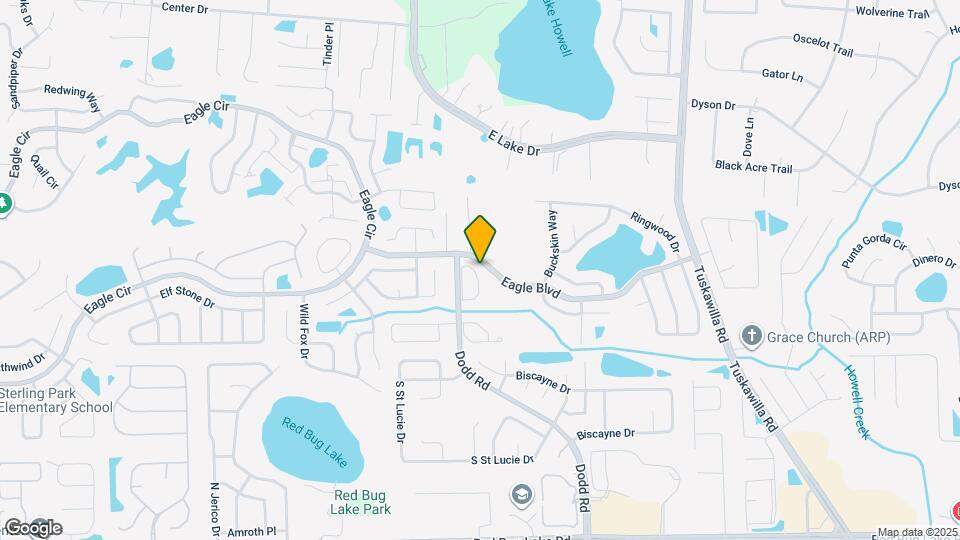 4447 Brook Hollow Cir Map and Location Details