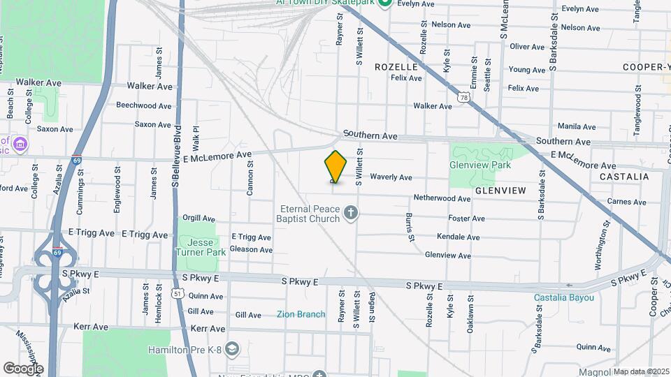 1516 Netherwood Map and Location Details