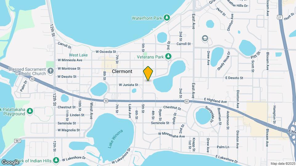 464 W Juniata St Map and Location Details
