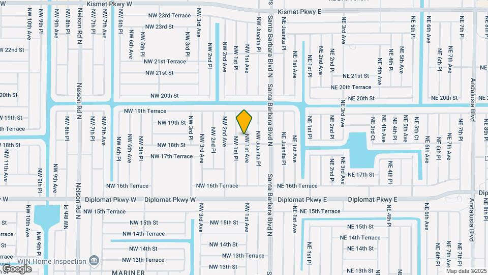 1804 NW 1st Ave Map and Location Details