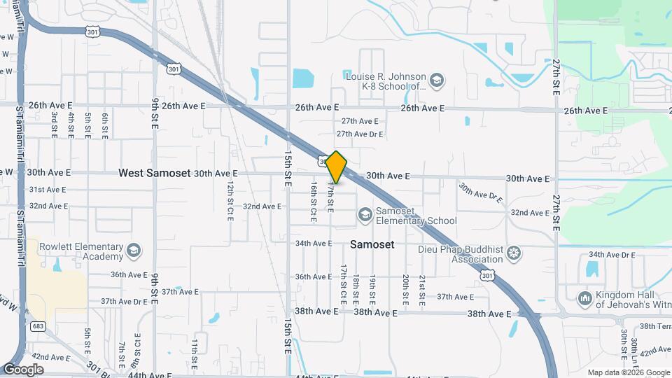 1711 31st Ave E Mapa y Detalles de la Ubicación