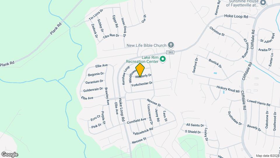 5027 Westerly Dr Map and Location Details