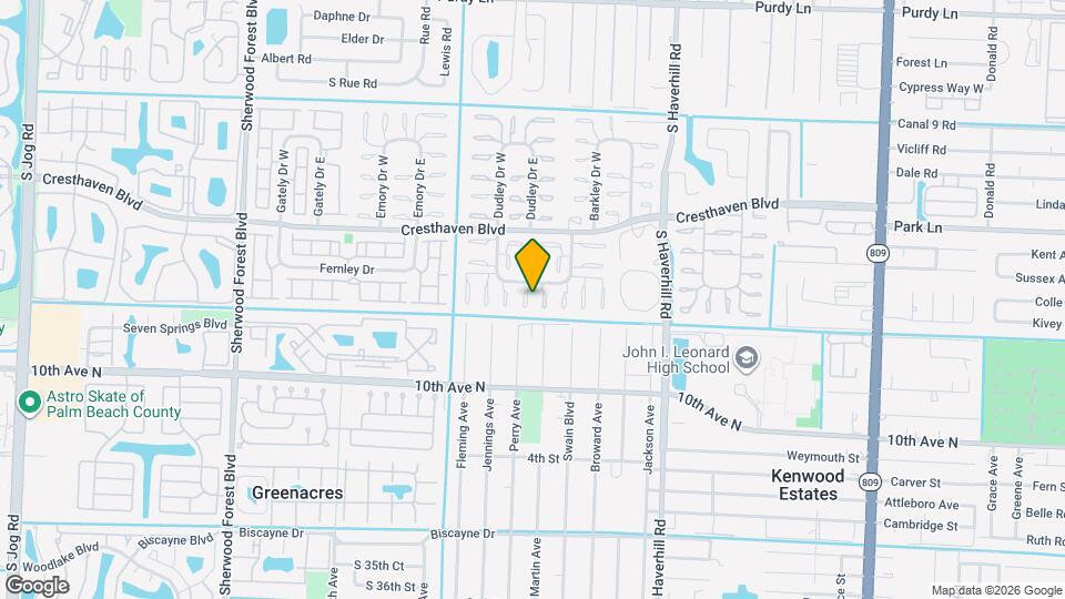 2995 Crosley Dr W, Unit E Mapa y Detalles de la Ubicación