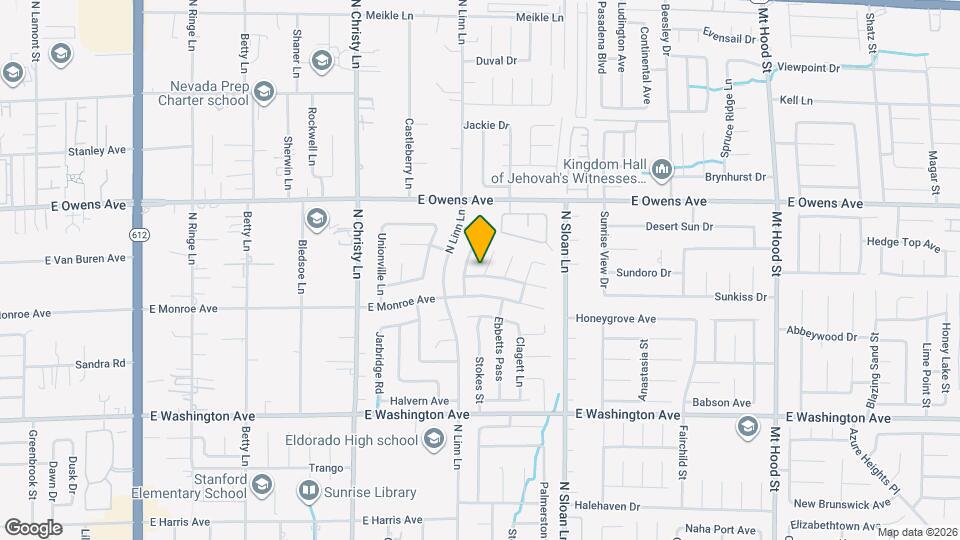 1473 Owyhee Ct Map and Location Details