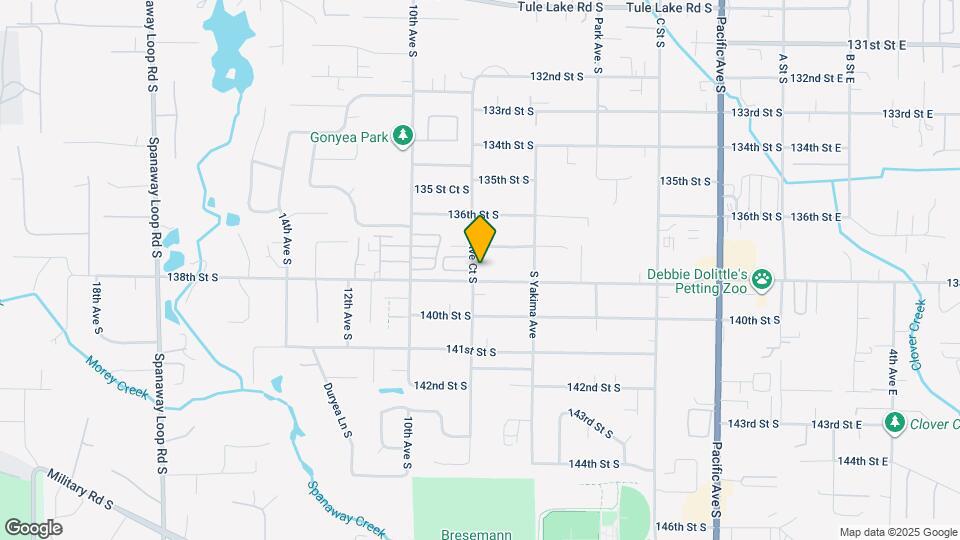 819 138th St S Map and Location Details