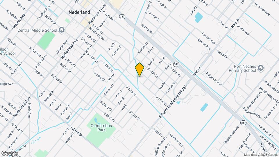 1107 S 16th St Map and Location Details