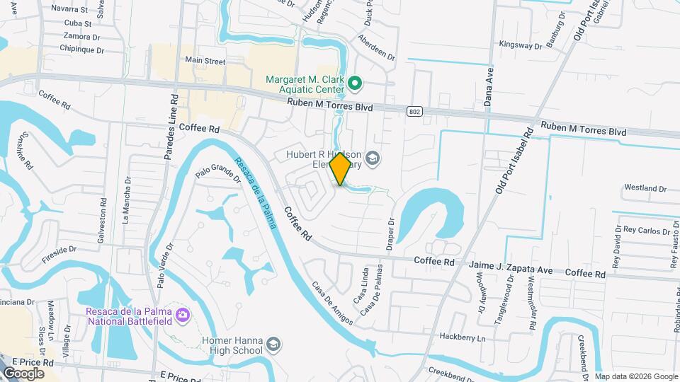 2602 Deer Trl Mapa y Detalles de la Ubicación