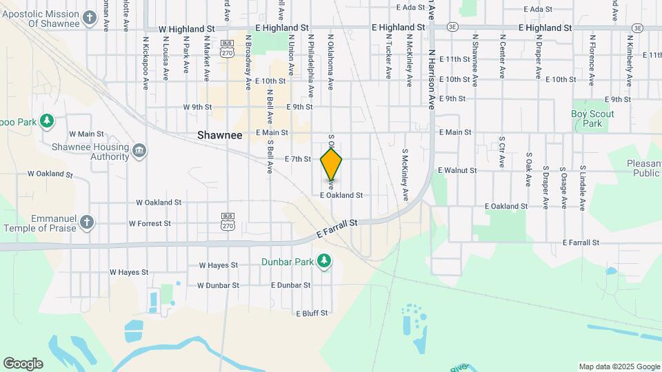 236 S Oklahoma Ave Mapa y Detalles de la Ubicación