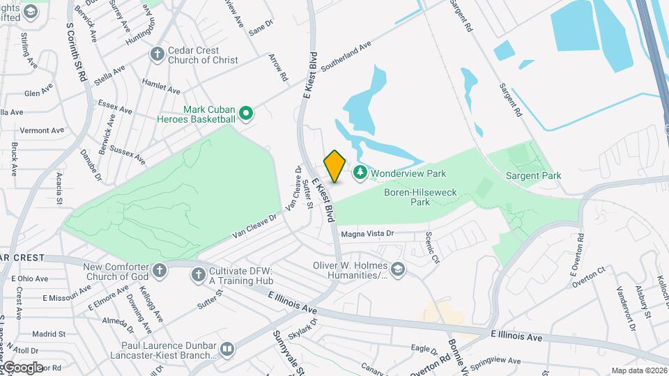 Skyline at Cedar Crest Mapa y Detalles de la Ubicación