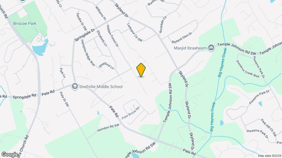 3266 Hidden Forest Dr Mapa y Detalles de la Ubicación