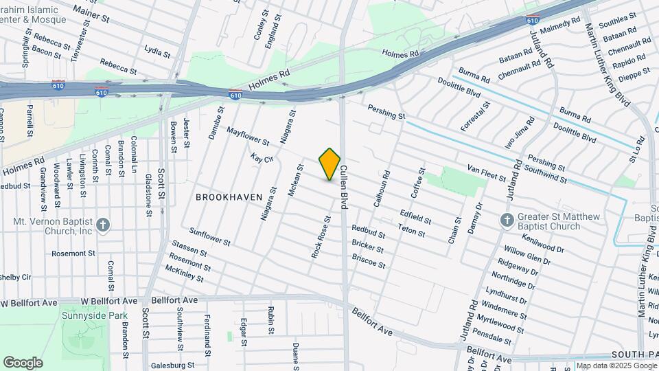 4550 Edfield St Map and Location Details