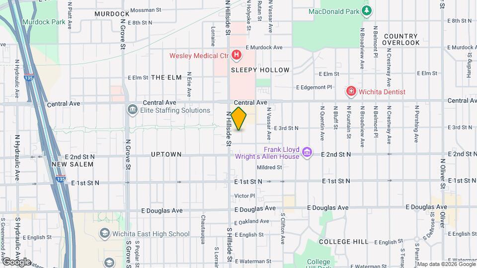 339 N Holyoke Pl Map and Location Details