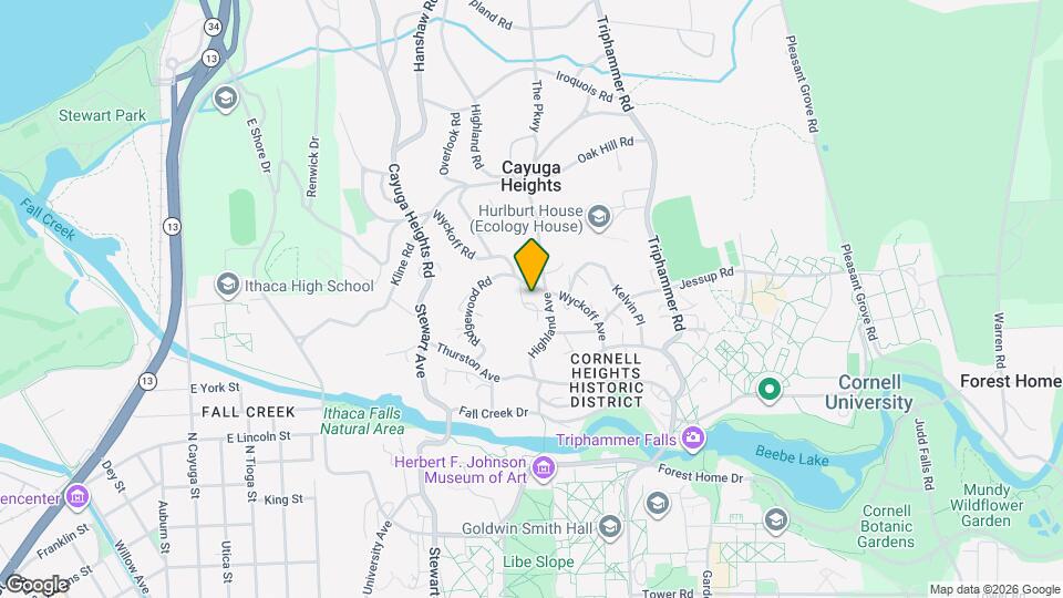 105 Westbourne Ln Map and Location Details