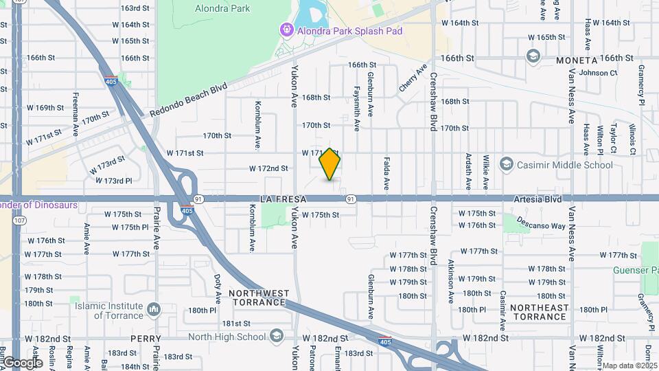 3431 Artesia Blvd Map and Location Details