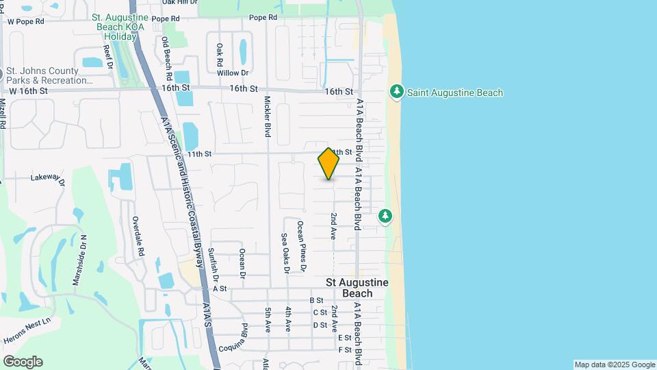 204 8th St-Unit -B Map and Location Details