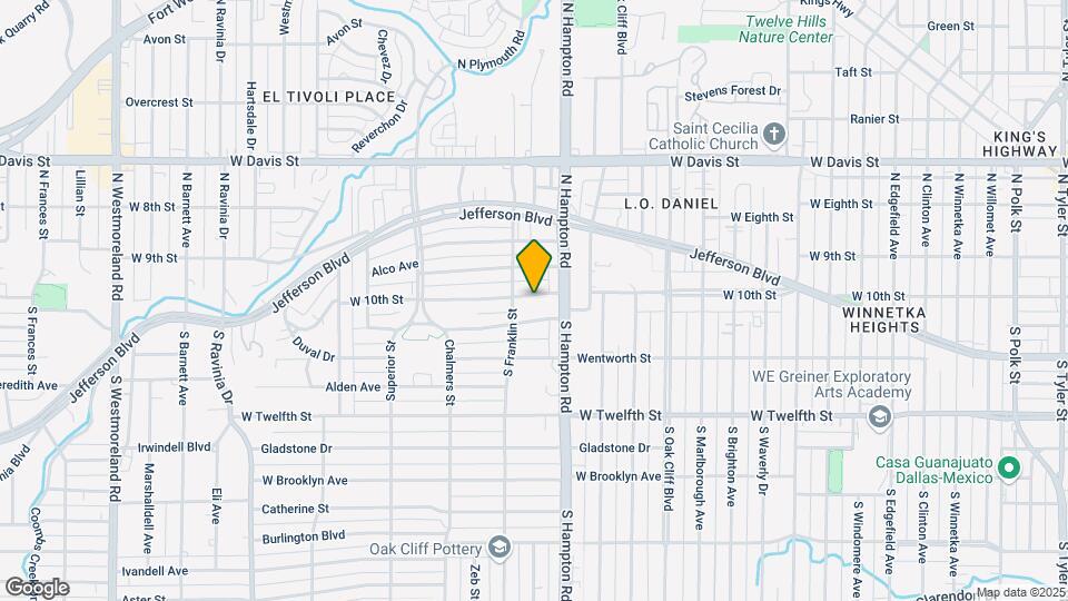 2426 W 10th St Map and Location Details