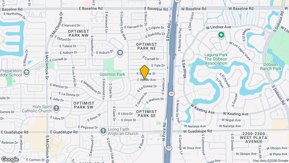 2137 E Apollo Ave Map and Location Details