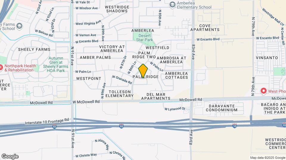 8547 W Berkeley Rd Map and Location Details
