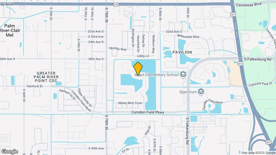 8414 Canterbury Lake Blvd Map and Location Details