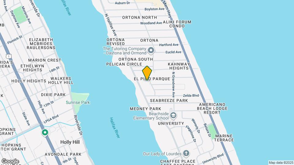 1485 N Peninsula Dr Mapa y Detalles de la Ubicación