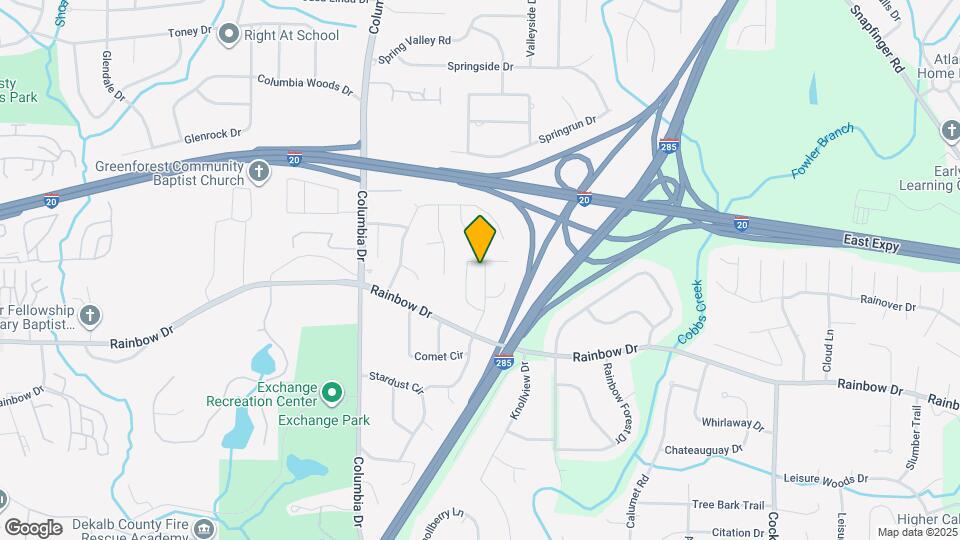 2575 Stardust Trail Mapa y Detalles de la Ubicación