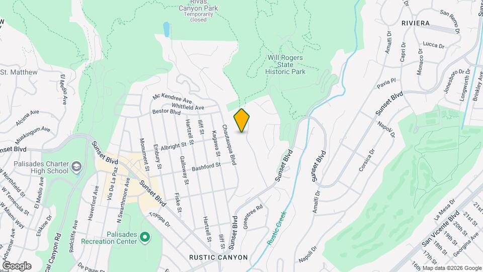 1105 Rivas Canyon Rd Map and Location Details