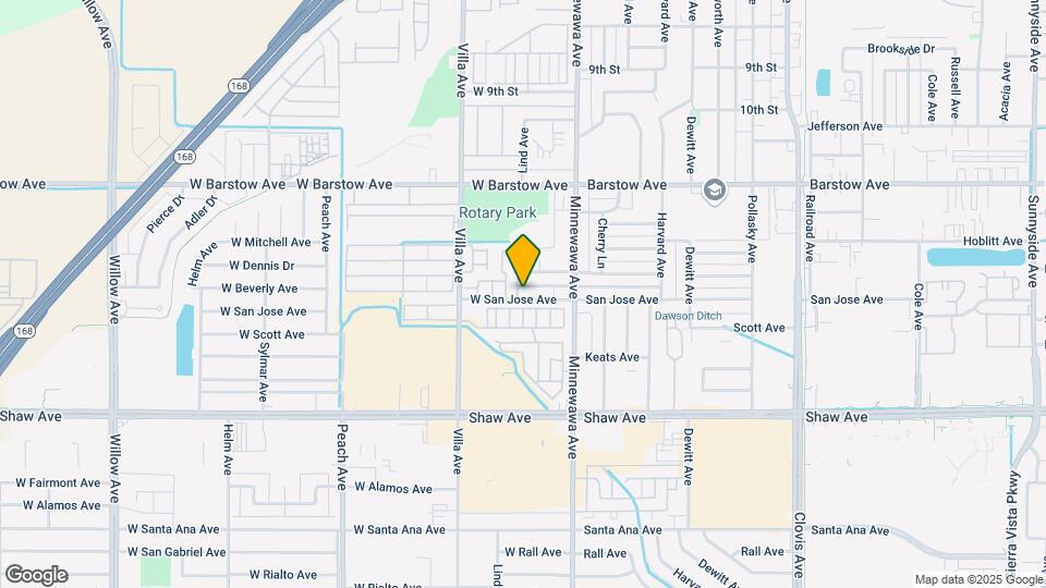 1527 Lind Ave Map and Location Details