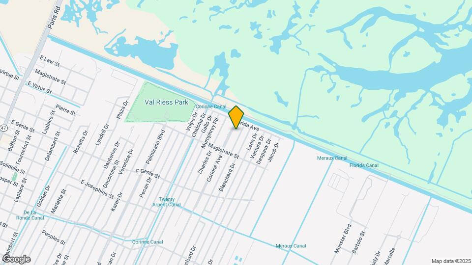 3833 Corinne Ave Map and Location Details