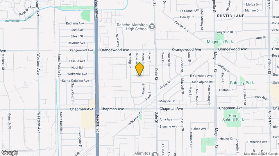 8352 Yorkshire Ave Map and Location Details