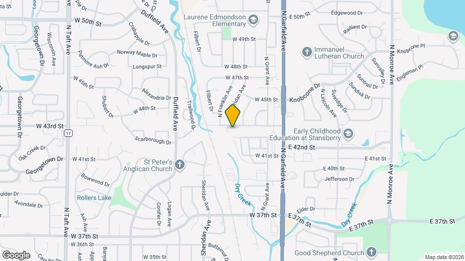 456 W 43rd St, Unit 456 A Map and Location Details